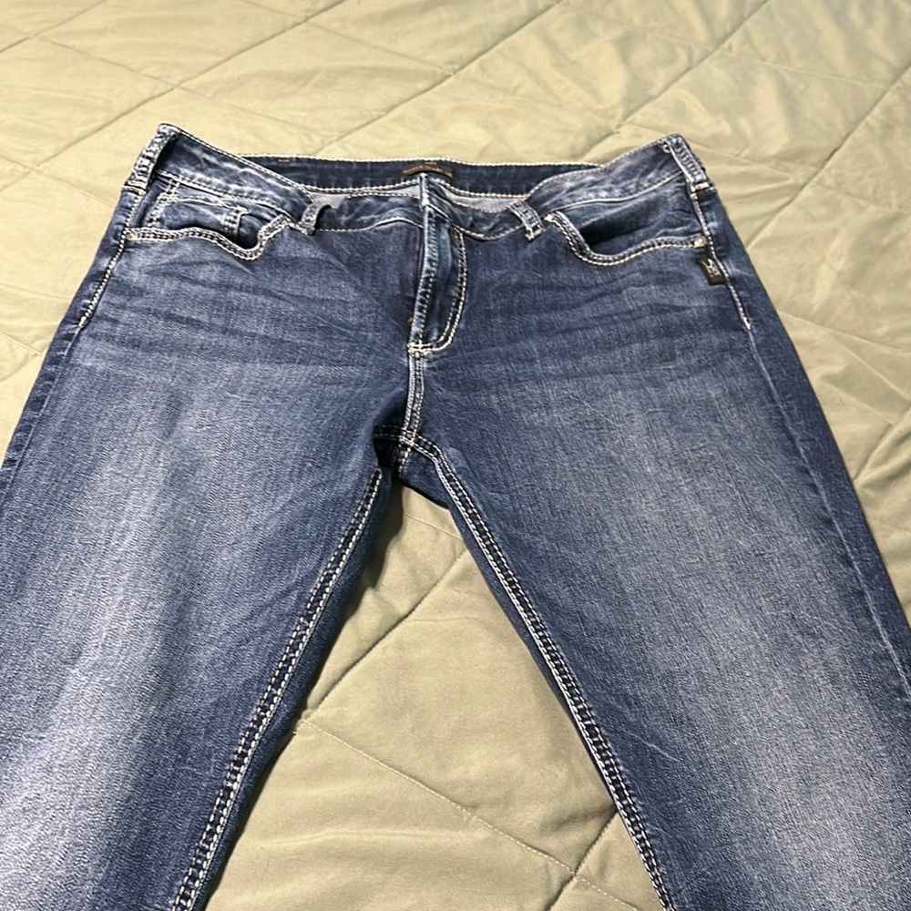 Silver Jeans Blue Skinny Denim